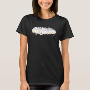 Camiseta Bad Säckingen Alemania Skyline Silhouette Outl