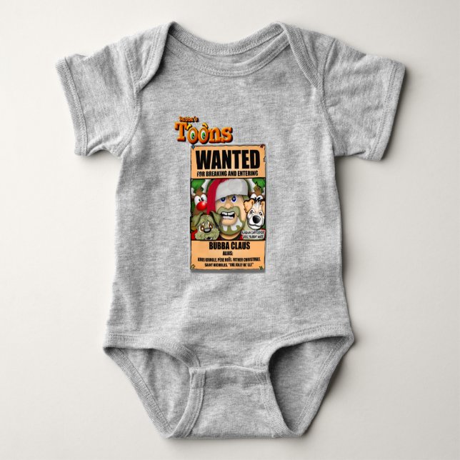 Camiseta Bad Santa Bubba Claus T-Shirt (Anverso)