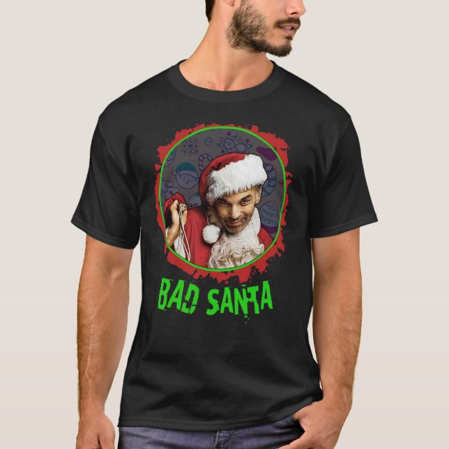 Camiseta BAD santa Classic T-Shirt (Anverso)