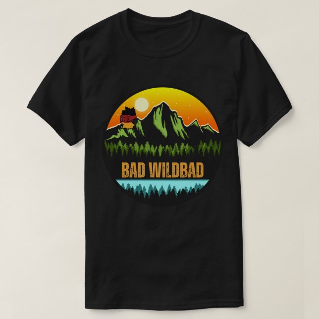 Camiseta Bad Wildbad, Alemania (Diseño del anverso)