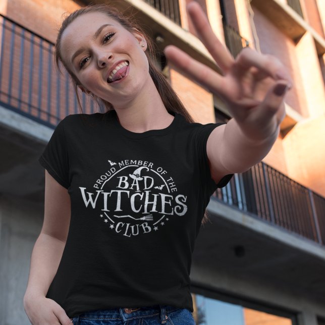 Camiseta Bad Witches Club, Fun Halloween (Subido por el creador)