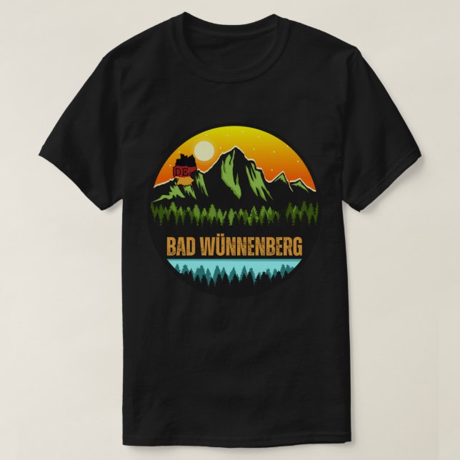 Camiseta Bad Wünnenberg, Alemania (Diseño del anverso)