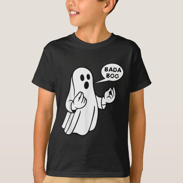 Camiseta Bada Boo Italian Ghost Funny Halloween T-shirt_1.p (Anverso)