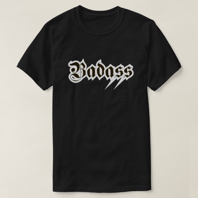 Camiseta Badass (Diseño del anverso)