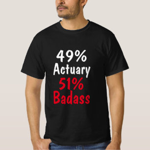 Camiseta Badass actuario