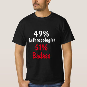 Camiseta Badass, antropólogo