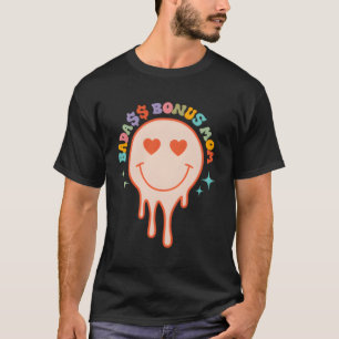 Camiseta Badass Bonus Mamá, Madera, Madera, Día De Madre
