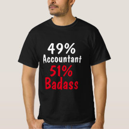 Camiseta Badass contable