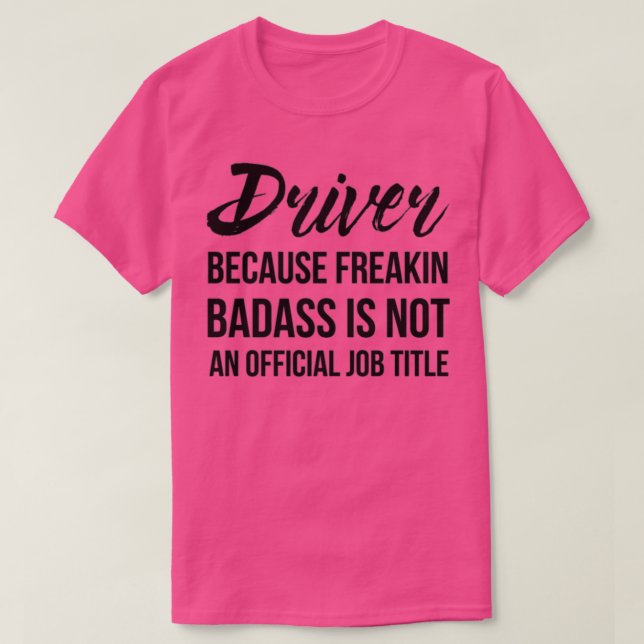 Camiseta Badass de controlador (Diseño del anverso)