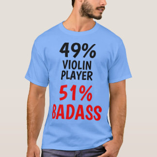 Camiseta Badass del jugador de violín