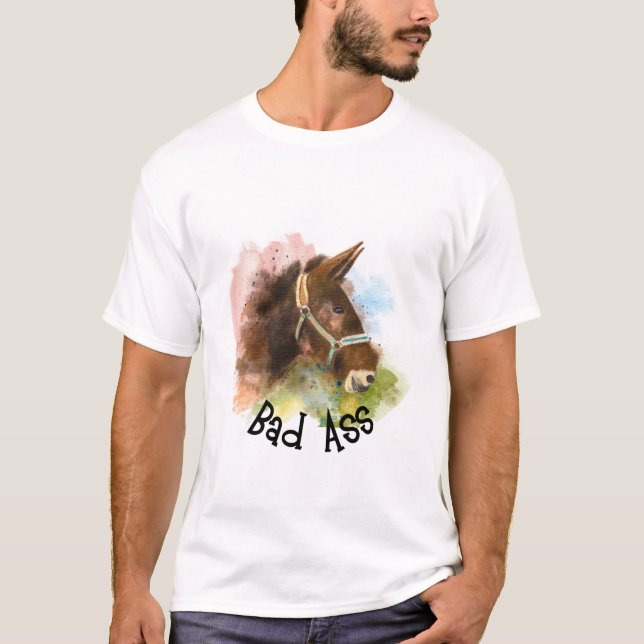 Camiseta Badass, Donkey (Anverso)