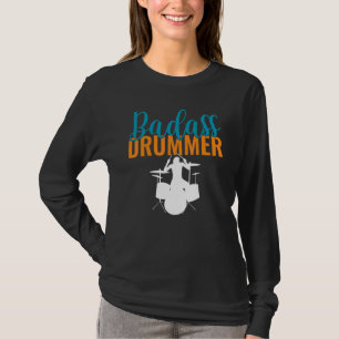 Camiseta Badass Drummer