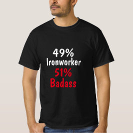 Camiseta Badass Ironworker