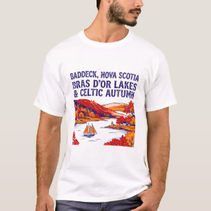 Camiseta Baddeck Nueva Escocia Bras D'Or Lagos