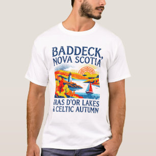 Camiseta Baddeck Nueva Escocia Bras D'Or Lagos Otoño Celta