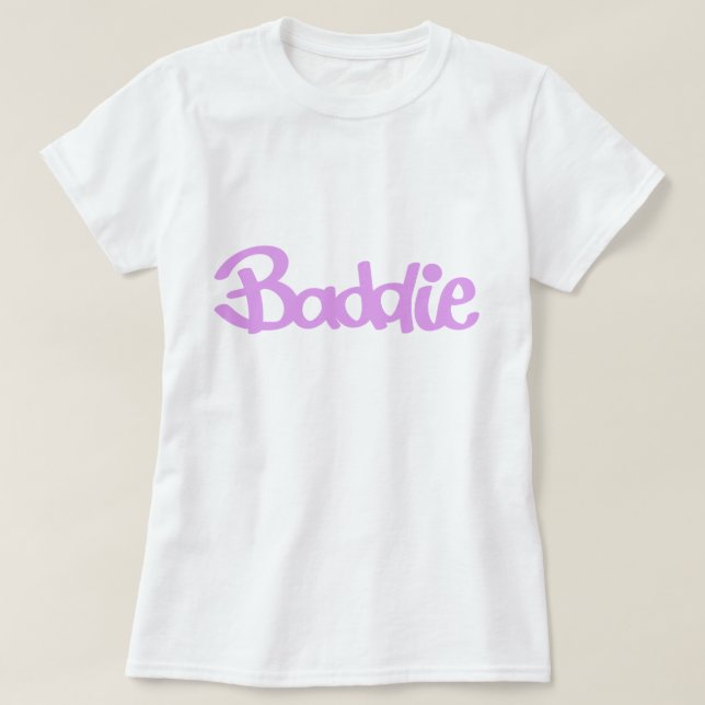 Camiseta Baddie (Diseño del anverso)