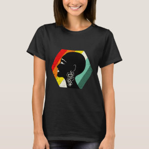 Camiseta Baddie Alopecia Conciencia Calva Negrita Bello Ret