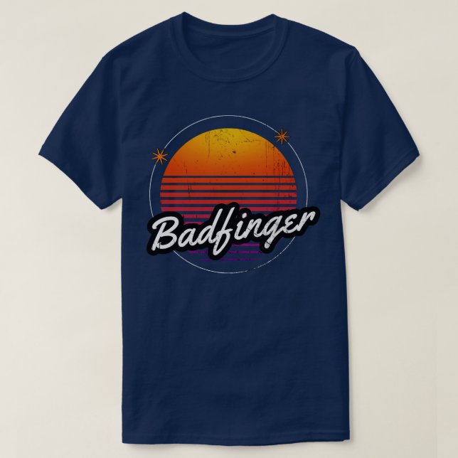 Camiseta badfinger ll vint moon TShirt (Diseño del anverso)