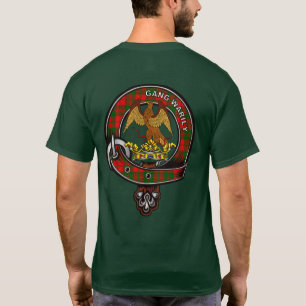Camiseta Badge de Drummond Tartan 