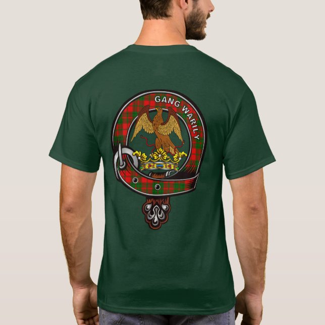 Camiseta Badge de Drummond Tartan (Reverso)