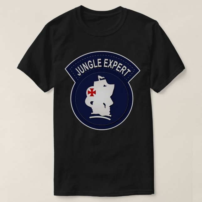 Camiseta Badge de experto de la jungla (Diseño del anverso)