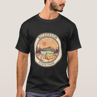 Camiseta Badge del Parque Estatal Nickerson Massachusetts