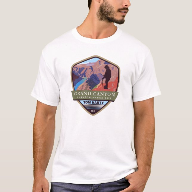 Camiseta Badge - Frente de Camisas masculinas (Anverso)