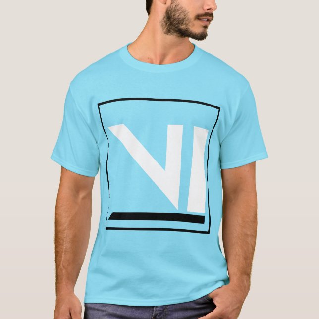 Camiseta Badge idiota de aldea - grande (Anverso)