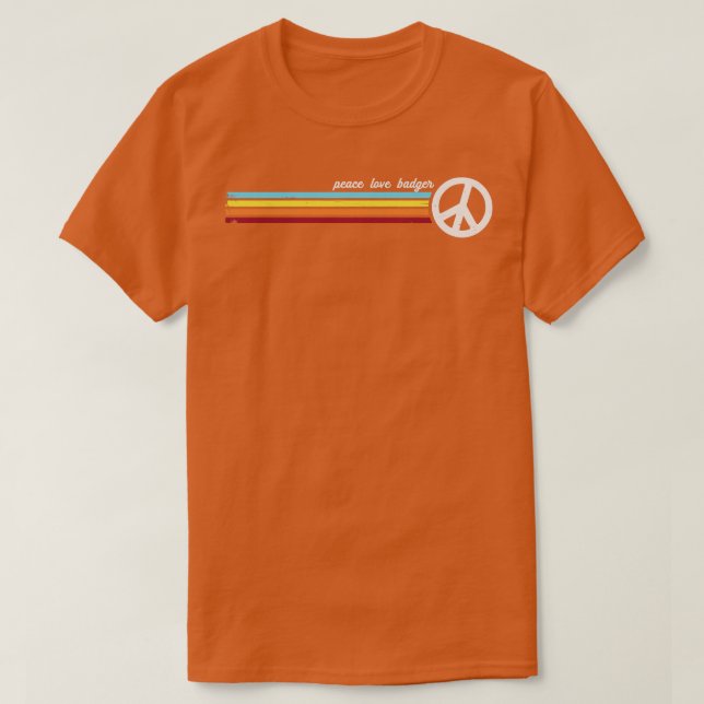 Camiseta Badger (Diseño del anverso)
