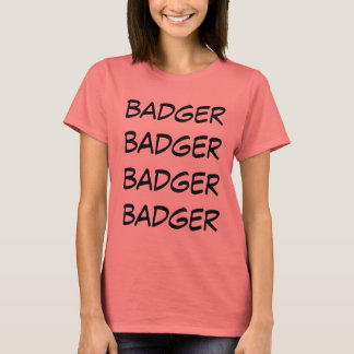 Camiseta badger badger badger badger badger