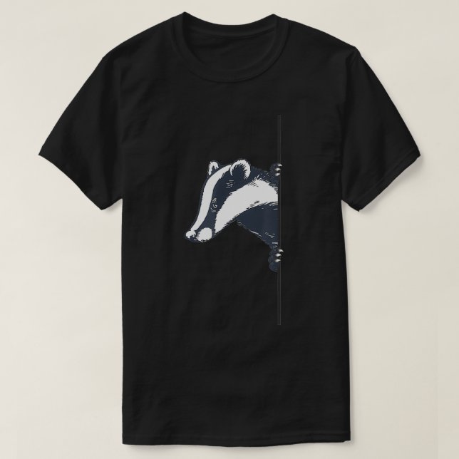 Camiseta Badger  Cute Badger  (Diseño del anverso)