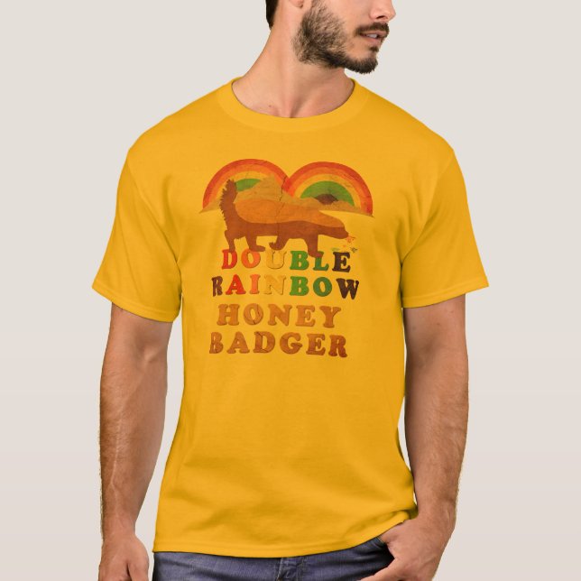 CAMISETA BADGER DOBLE DEL DINERO DEL VENTILADOR (Anverso)