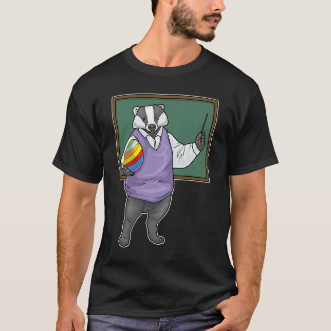 Camiseta Badger Easter Teacher (Anverso)