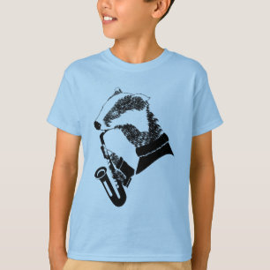 Camiseta Badger saxofón