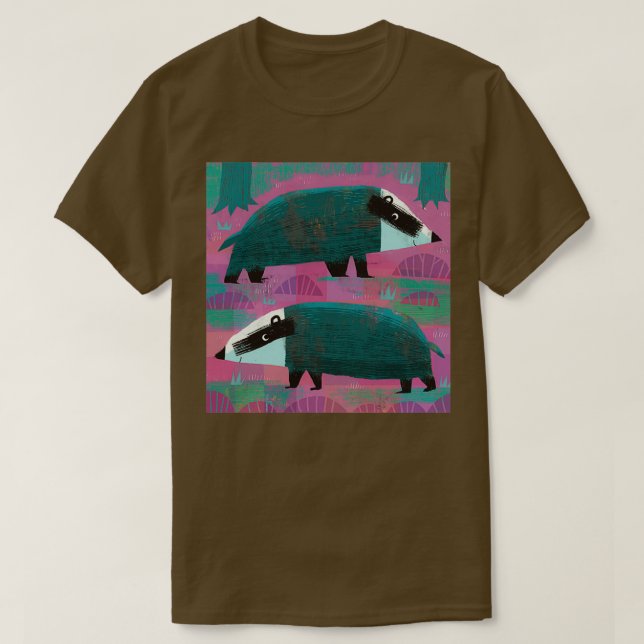 Camiseta Badgers (Diseño del anverso)