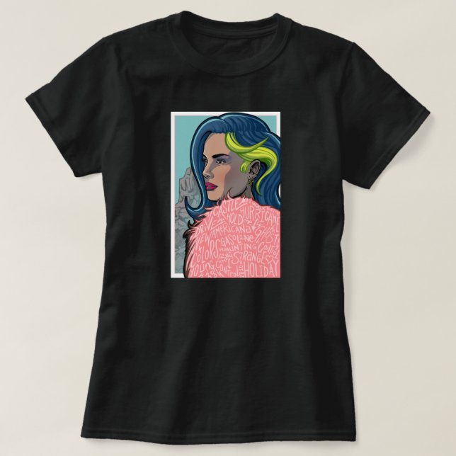 Camiseta Badlands 10th Anniversary Women's (Diseño del anverso)
