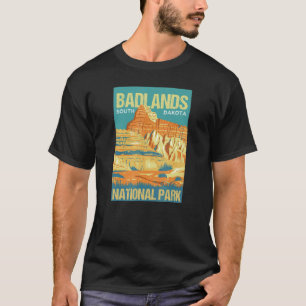 Camiseta Badlands National Park South Dakota Poster Design
