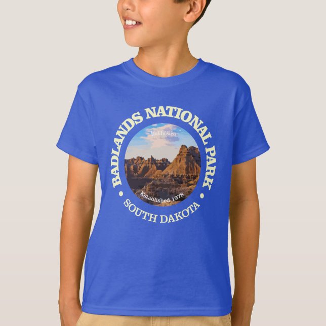 Camiseta Badlands NP (rd)2 (Anverso)