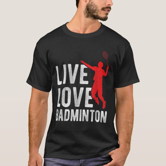 Camiseta Badminton  (Anverso)