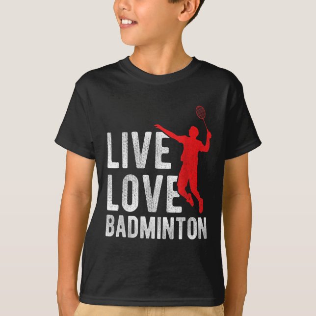 Camiseta Badminton  (Anverso)