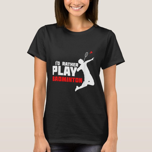 Camiseta Badminton (Anverso)