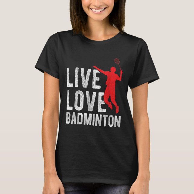 Camiseta Badminton  (Anverso)