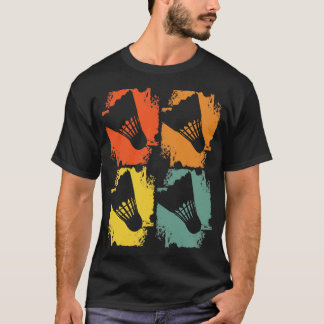 Camiseta Badminton Badminton Ball Retro