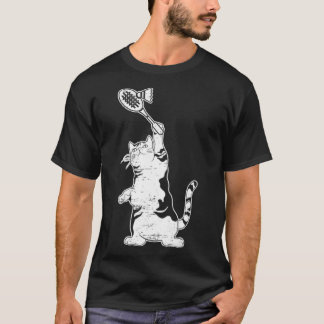 Camiseta Badminton Badminton Cat badminton entrenador s bad