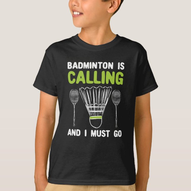 Camiseta Badminton - Badminton llama regalo de Badminton (Anverso)