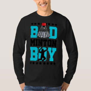 Camiseta Badminton Boy Noun Definition Shuttlecock Badminto