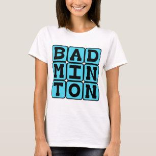 Camiseta Bádminton, deporte de raqueta