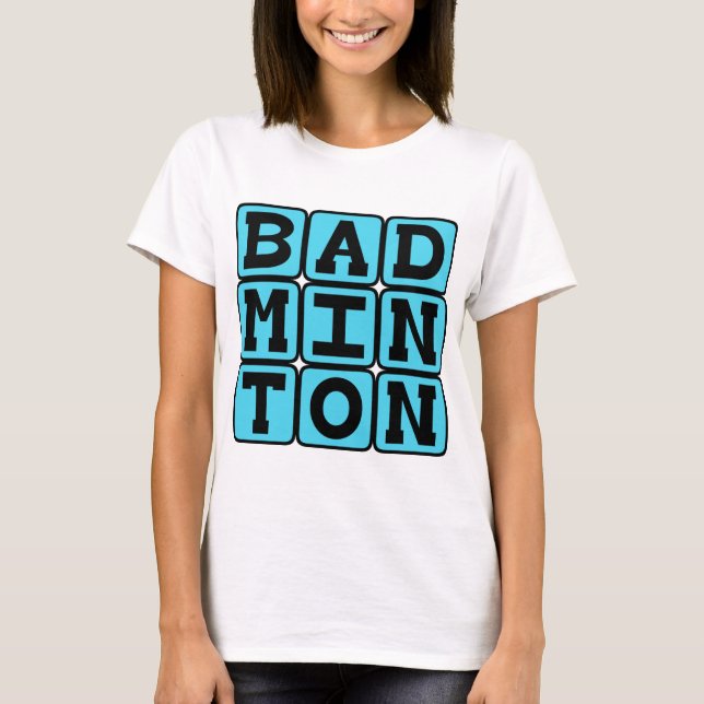 Camiseta Bádminton, deporte de raqueta (Anverso)