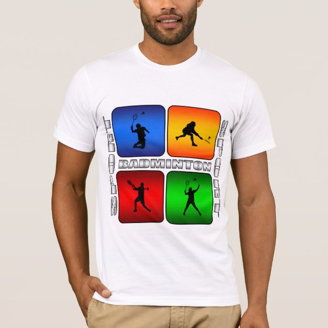 Camiseta Bádminton espectacular (Anverso)