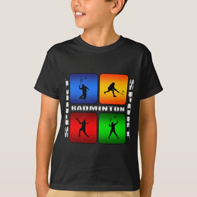 Camiseta Bádminton espectacular (Anverso)